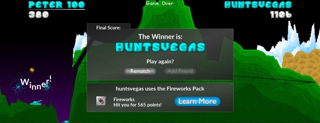 Pocket Tanks Online Game Image